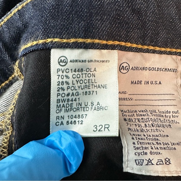 AG Adriano Goldschmied The Olivia Skinny Boot Cut Jean Size 32R - Picture 9 of 12